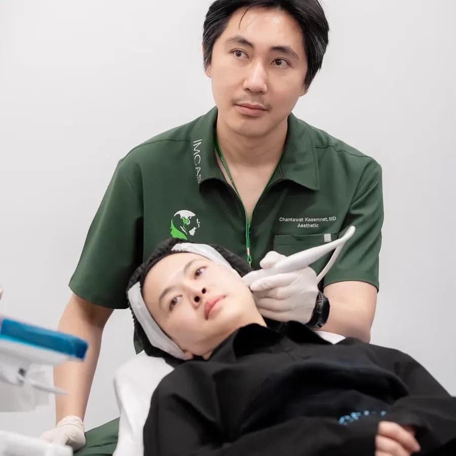 Dr.Art ตรวจประเมินโครงสร้างใบหน้าด้วย Ultrasound